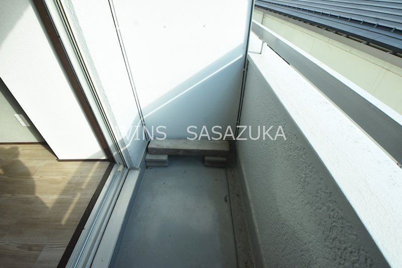 アライハイツ ベランダ