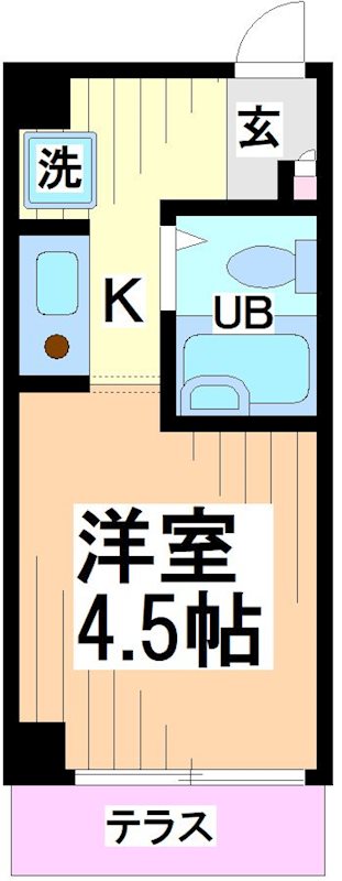 アビタシオン田中 間取り