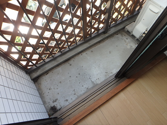アビタシオン田中 ベランダ
