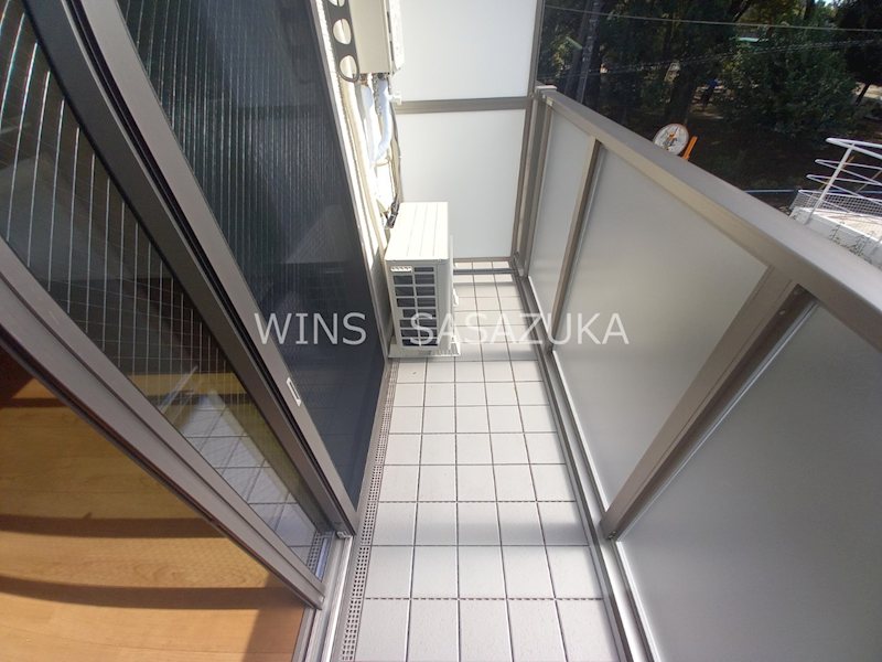 ヒューゲルハイム ベランダ