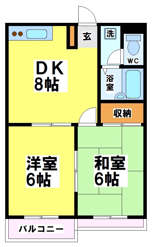 東京都調布市柴崎１丁目 間取り
