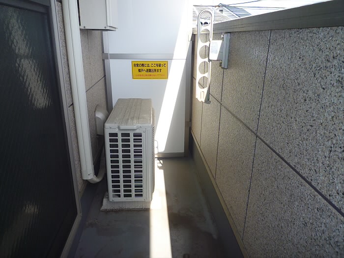 スカイレジデンス ベランダ