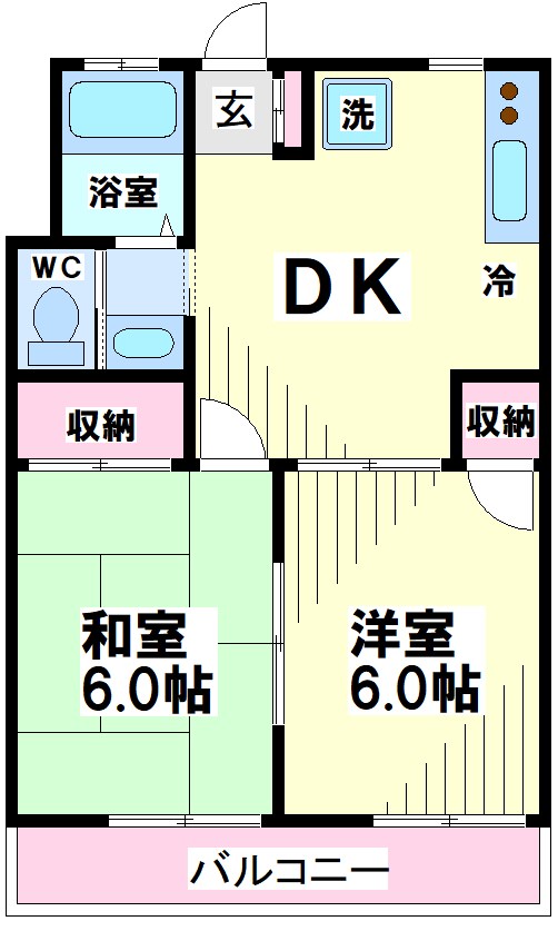 メゾン方南 間取り