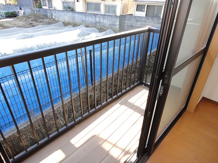 ガーネットハイツ ベランダ