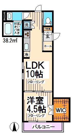 CASA　NAGOMI 間取り