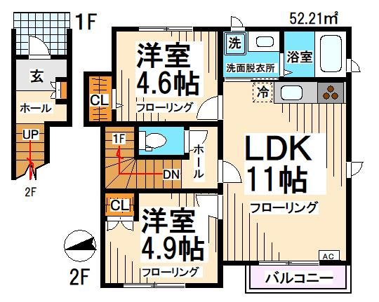 東京都杉並区高井戸東２丁目 間取り