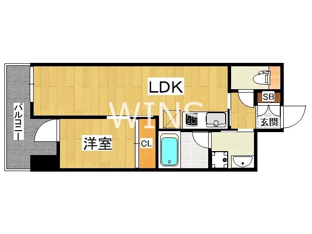 福岡県福岡市東区香椎駅前２丁目 間取り