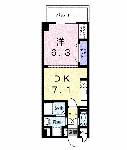 東京都府中市白糸台２丁目 間取り