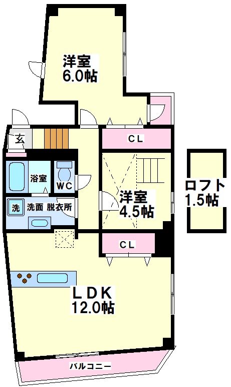 アンジェラス 間取り