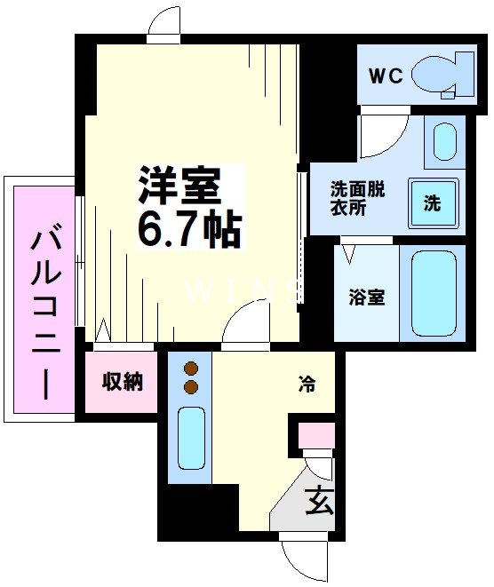CLAIR COURT 間取り