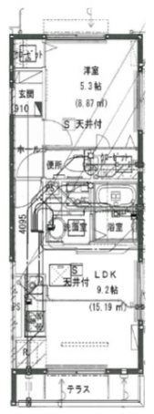 東京都調布市西つつじケ丘３丁目 間取り