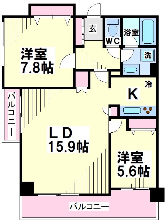 ガーデン杉並方南　 間取り