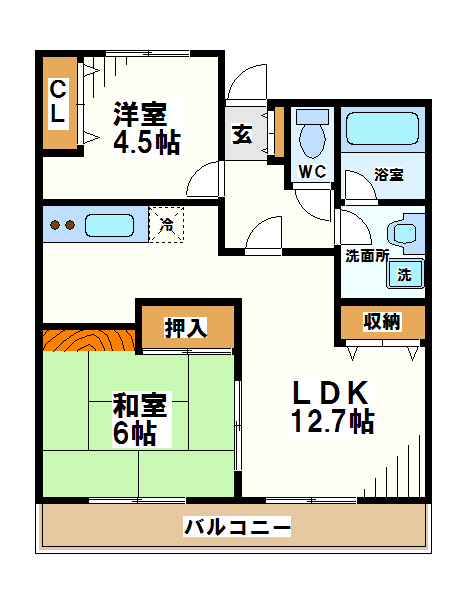 東京都世田谷区千歳台４丁目 間取り