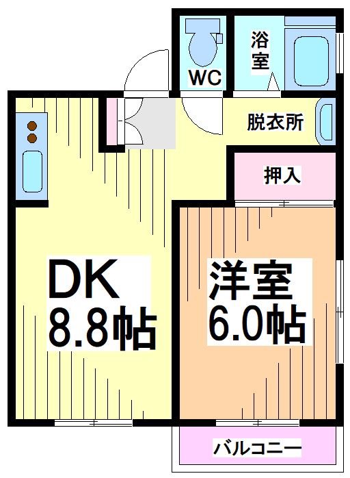 オーク・ヴィレッジ　羽根木 間取り
