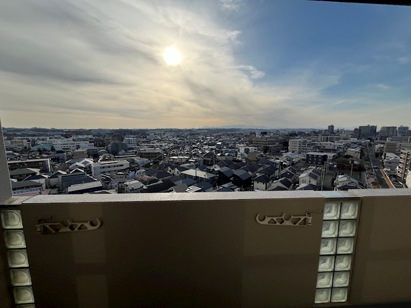 グランドール武戸野 ベランダ