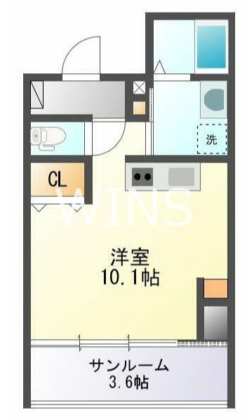 福岡県福岡市東区香椎駅前１丁目 間取り