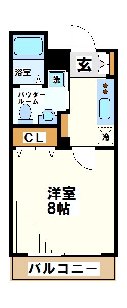 東京都調布市若葉町２丁目 間取り