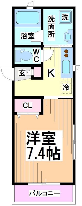 サンアローズ初台 間取り