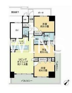 福岡県福岡市博多区比恵町 間取り