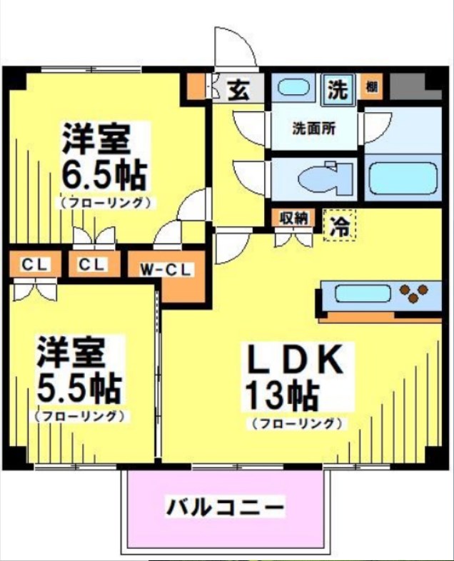 グラーレバイロイト 間取り