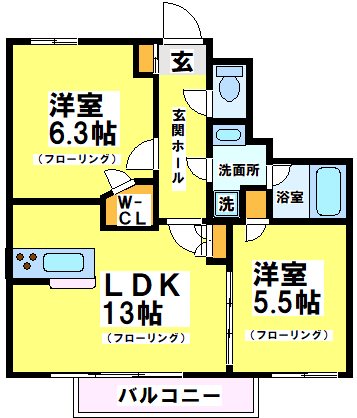 グラーレバイロイト 間取り