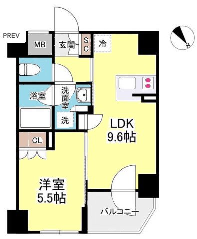 クレストコート世田谷松原 間取り