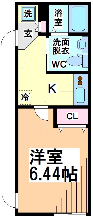 ディアコート幡ヶ谷 間取り