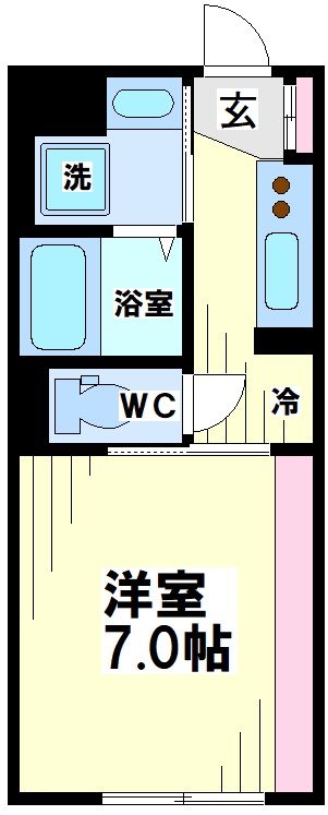 monad SASAZUKA 間取り