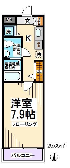 ステージファースト赤堤 間取り