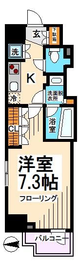 コンフォリア桜上水 間取り