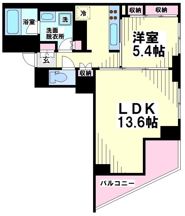 Brillia ist 北沢KEYAKI 間取り