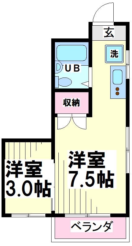 笹塚サニーレジデンス 間取り