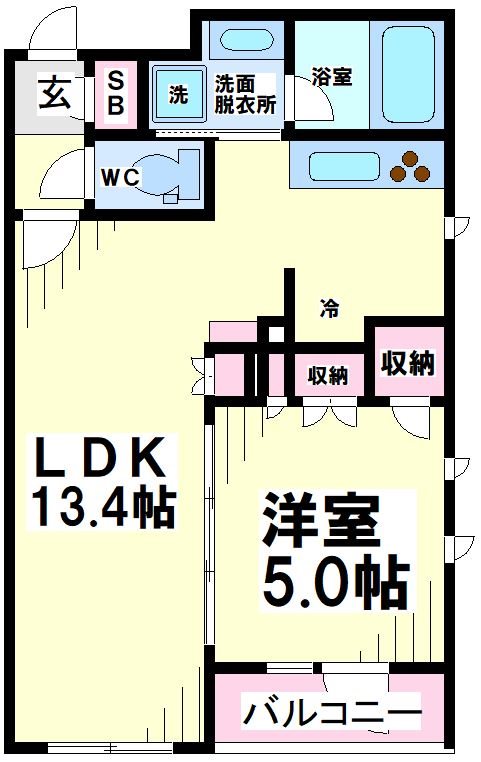 プレディアコート代々木上原 間取り
