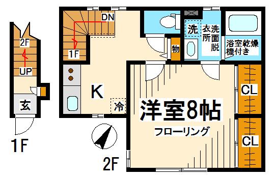 ソレーユC棟 間取り