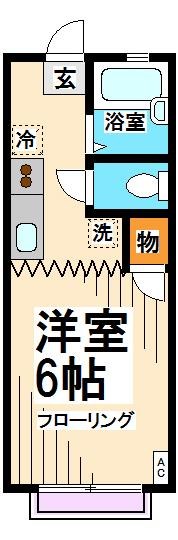 ベルフレーズ八幡山 間取り
