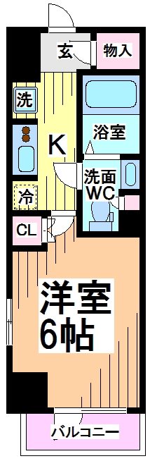 パークキューブ笹塚　 間取り