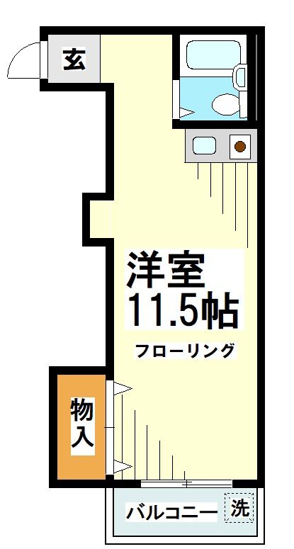 ハイム小竹 間取り