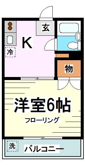 宮沢ハイツ 間取り