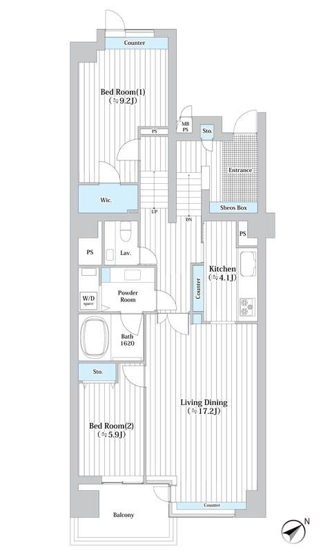 参宮橋マンション 間取り