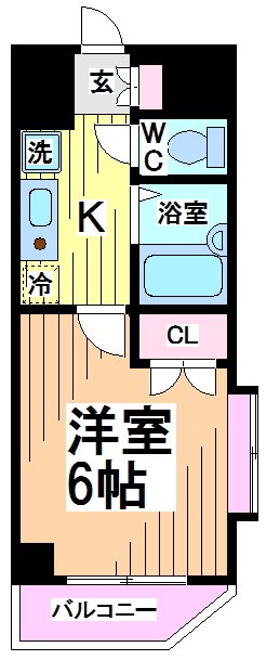 ガラ・シティ笹塚　 間取り