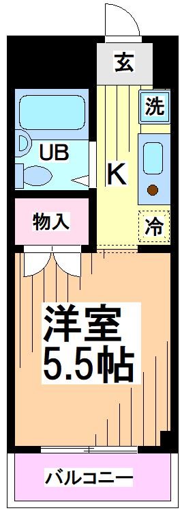 メゾンクレハ南台 間取り