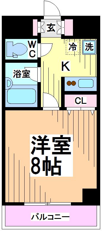 ヴェルト笹塚ツインⅠ 間取り