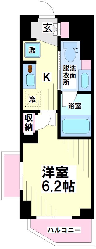 プライマル方南町 間取り