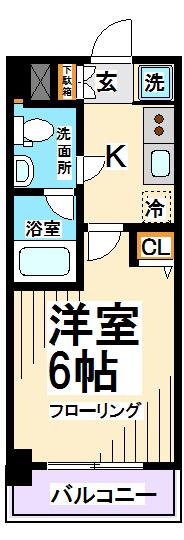 アプレシティ桜上水 間取り