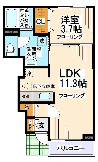茜 間取り