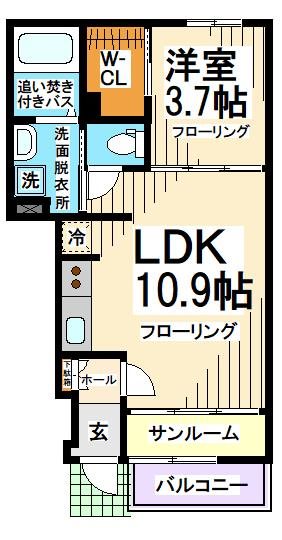 クレール桜上水 間取り