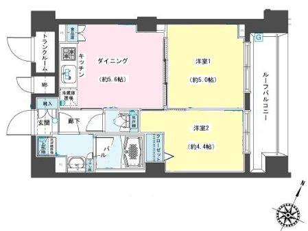 フェニックス渋谷本町 間取り図