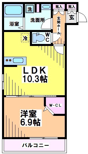 アビティ下高井戸 間取り