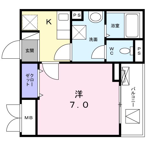 ラ・フォレスタ・コーワ 間取り