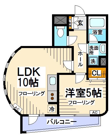 櫟（クヌギマンション） 間取り